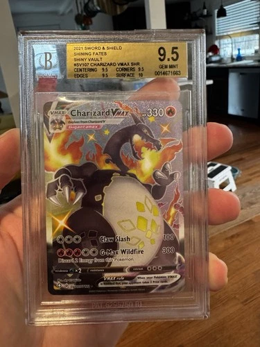 Charizard VMAX Shining Fates SV107/SV122 BGS9.5