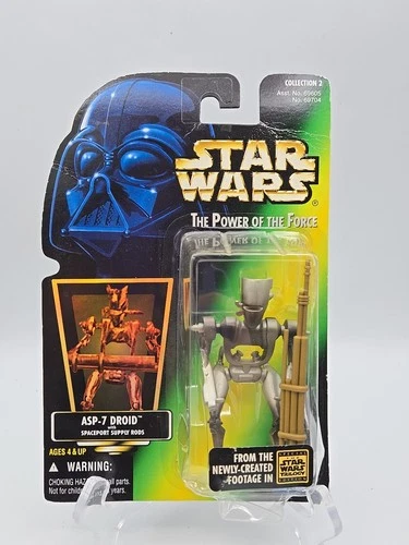Star Wars ASP-7 Droid The Power of the Force Action Figure 1996 Kenner Hasbro