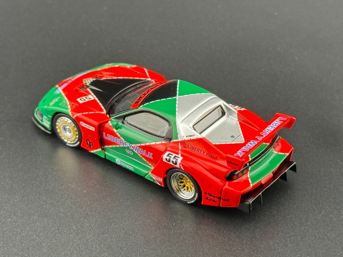 Mini GT Mazda RX-7 LB-Super Silhouette 787B #990 1/64 | eBay