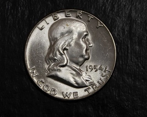 1954 Franklin Half Dollar Choice BU    Lot 5084