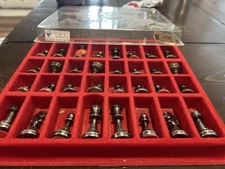 Italfama The Chess Set Factory In Florence Metal Chess Set - No Board