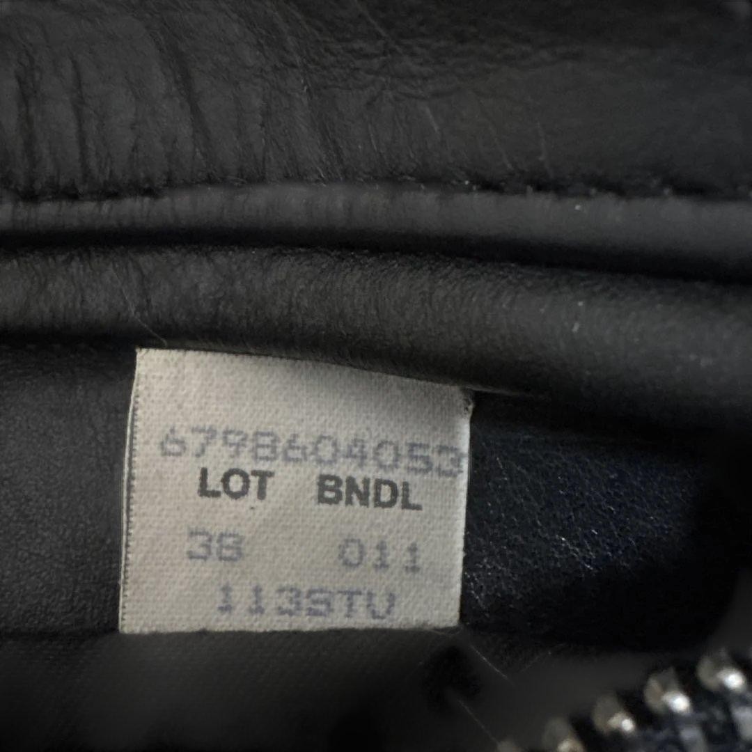 Stussy & Schott Cowhide 8" Denim Shorts 38" Collab Used No Tears thumbnail 7