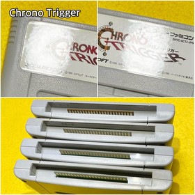 Lot 4 Final Fantasy 4 5 6 IV V VI Chrono Trigger set Super Famicom SFC JP w/Box