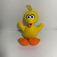 Vintage 2002 Fisher-Price Sesame Street Big Bird Plush Stuffed Animal Yellow Toy