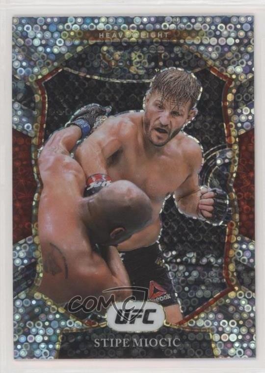 2021 Panini Select UFC Concourse Disco Prizm Stipe Miocic #61 1u6