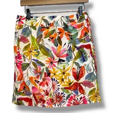 Ripskirt Floral Hawaiian Tropical Hook Loop Adjustable Skirt Small - Pockets