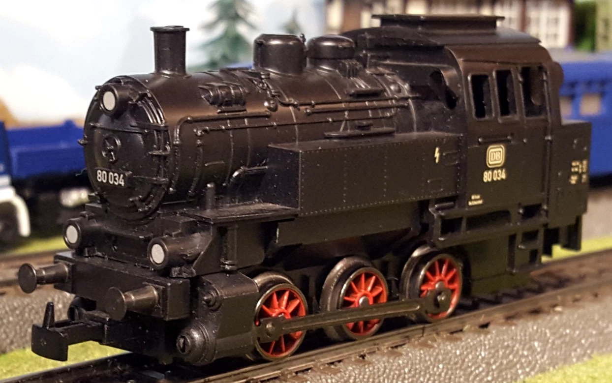 568 Märklin BR 80 digital Tenderlok Dampflokomotive Personenzug Güterzug - Bild 1 von 6