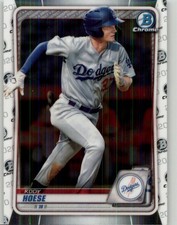 2020 Bowman Draft Kody Hoese Chrome #BD-142 Los Angeles Dodgers
