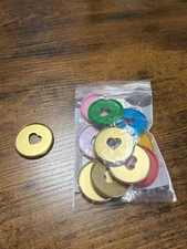 Happy Planner Disc 1.25" Medium Set 11 Disc Multi-Color Plastic, New.