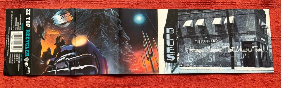 ZZ TOP - UK CASSETTE TAPE - RECYCLER - Image 4 of 4