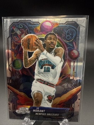2025-26 Topps Chrome Cosmic- Ja Morant Propulsion PRP-8 Refractor Grizzlies
