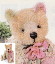 Teddy Bear Toy Sewing Pattern Jointed  12 inches Victoria Rose Jane Monroe