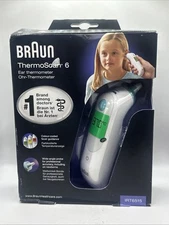 Braun ThermoScan 6 Ear Thermometer with Color-Coded Digital Display