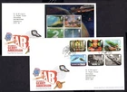 GB - 2011 Gerry Anderson Set & MS on 2 x First Day Cover