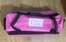 SWEATFLIX HD Fitness Sand Bag Handles PINK Body Rock Weight Training
