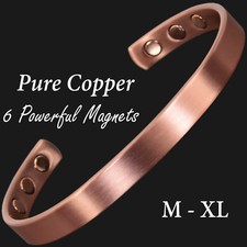 Copper Bracelet for Arthritis Healing Bracelet Bio Magnetic Therapy Bracelet -CF