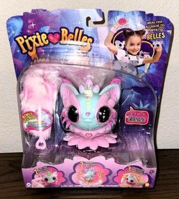NEW WowWee 3926 Pixie Belles AURORA Turquoise Interactive Electronic Animal Toy
