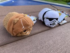 Original Disney Tsum Tsum Star Wars Stormtrooper And Ewok