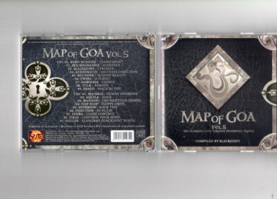 NEU: Map Of Goa Vol. 5 - 2CD - YELLOW SUNSHINE EXPLOSION - GOA TRANCE - TBFWM