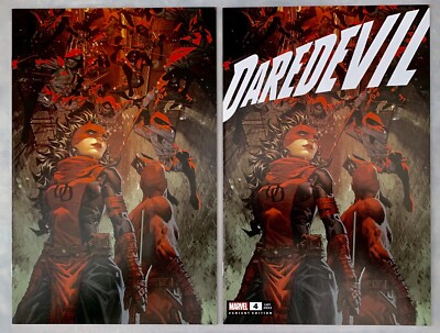Daredevil #4 Kael Ngu US Exclusive Virgin & Trade Variant Set   Rare   KEY