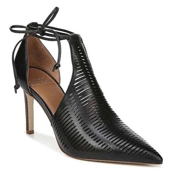 Krista perforated ankle shop wrap pump