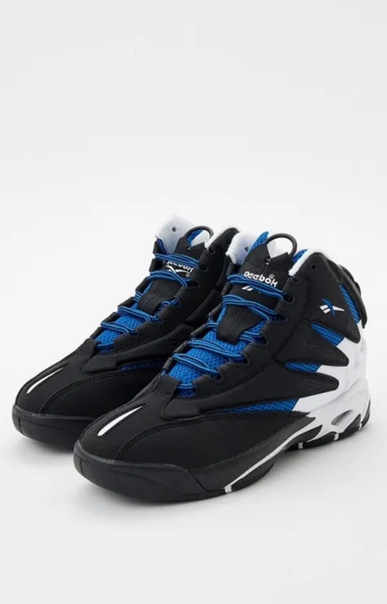 Reebok The Blast Mens Black Athletic Basketball Shoes