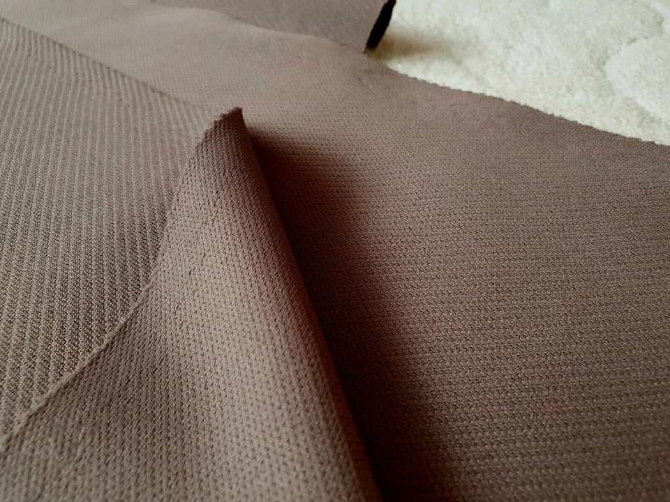 Nähen - Stoff - 4 m x 150 cm - Hosenstoff / Rock Stoff - braun - neu