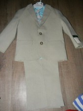 Arrow Boys Size 4T 4 Piece Beige Dress Suit with Jacket-New with Tags
