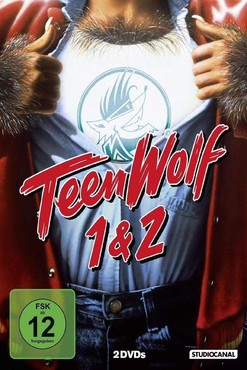 TEEN WOLF 1 & 2 - MOVIE (DVD) Fox Michael J. Hampton James Ursitti Susan Levine