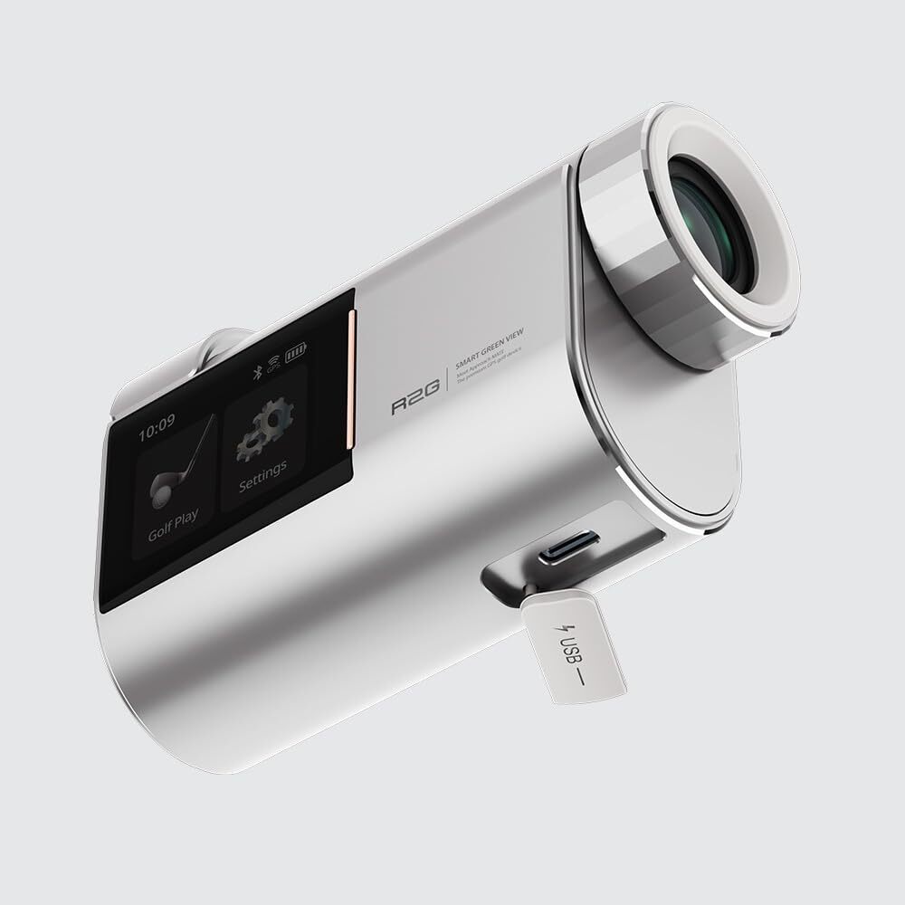 New R2G Golf Laser Rangefinder Class1 Side Display MATE HYBRID