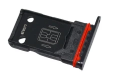 OEM ONEPLUS 8 PRO IN2025 REPLACEMENT BLACK DUAL SIM CARD HOLDER TRAY