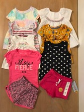 Cat  Jack, Carter  s, Other Infant Girls Clothing Lot of 9 Size 18, 18-24 Months