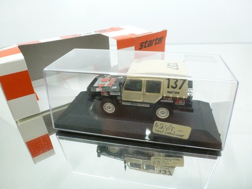 STARTER R135 VW VOLKSWAGEN ILTIS #137 PARIS DAKAR WINNER 1980 -1:43- GOOD IN BOX - Bild 4 von 11
