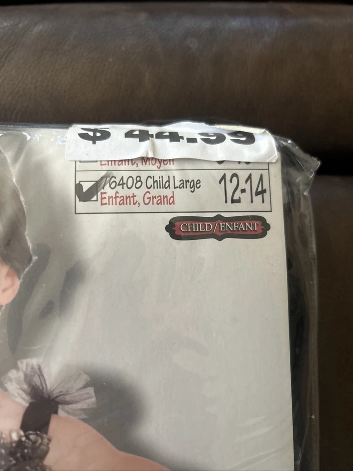 Forum Novelties 76408 Disfraz Bailarina Calavera Niños, Negro, Grande Foto 3 de 3