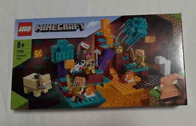 LEGO Minecraft - 21168 The Warped Forest - Piglin Huntress Pearl Gold ...