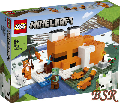 LEGO  Minecraft: 21178 Die Fuchs-Lodge & NEU & OVP !