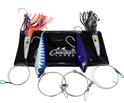 6 Pocket MagBay Lure Bag 38 Inches by 15 Inches Marlin Trolling Lures