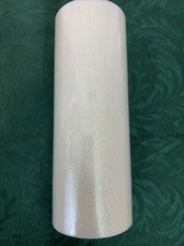 6  Wide Tulle 12 Yard Roll Ivory Glitter New Sealed
