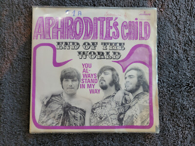APHRODITES CHILD END OF THE WORLD 7'' IMPORT BELGIUM