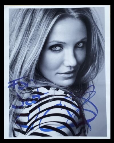 115. SIGNED 10"X8" COLOR PHOTO CAMERON DIAZ HOLLYWOOD ACTRESS LARGE ENVELOPE - Afbeelding 1 van 4