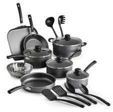 18 Piece Cookware Set Nonstick Pots and Pans Home Kitchen Cooking Non Stick NEW