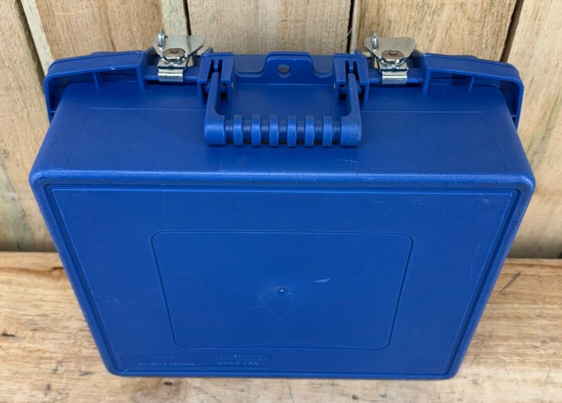 Blue Handheld Surplus Storage Case FlexPax 15.5X11.5X6 Military