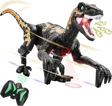 Walking T-Rex Dinosaur Remote Control RC Toys For Kid Action Figure LED Light Up