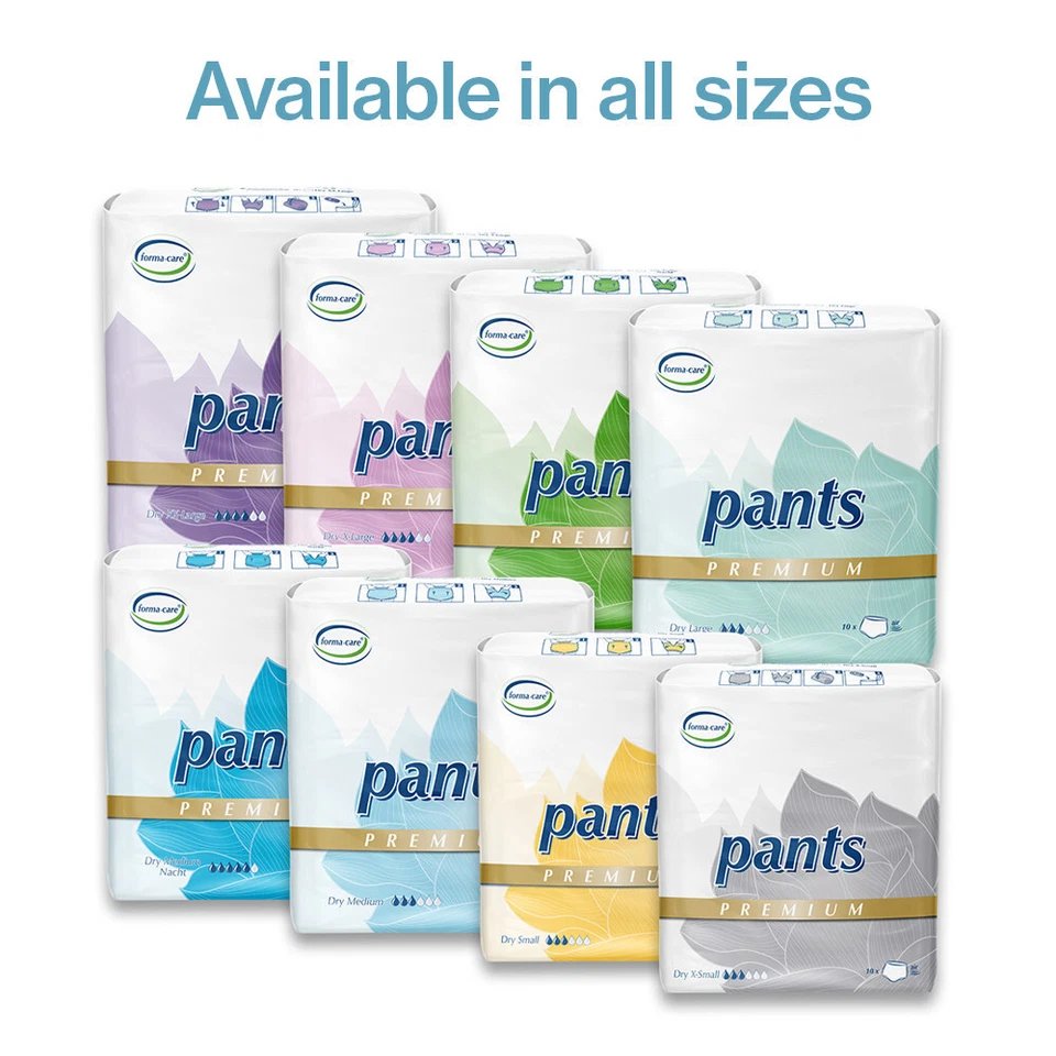 Forma-Care Incontinence Pants Adult Pull Up Nappies | Size: S, M, L, XL, XXL - Image 4 of 4