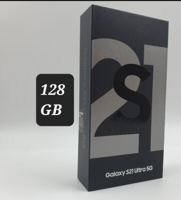 Samsung Galaxy S21 Ultra 5G SM-G998B/DS - 128GB - Schwarz NEUWARE VERSIEGELT
