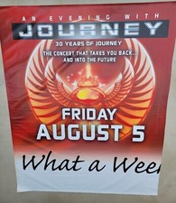 Journey, Concert Banner, Awesome 30 Years