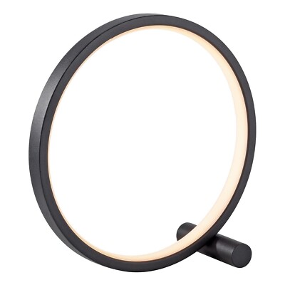 Just Light. MINI RITUS LED-Tischlampe Tischleuchte Schwarz Metall H 25,5 cm