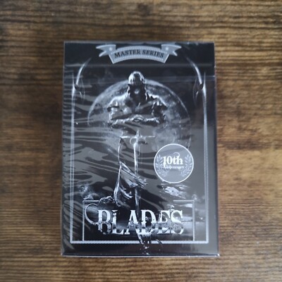 Blades 10th Anniversary Edition LE50 USPCC Tuck Playing Cards Devo Master Deck