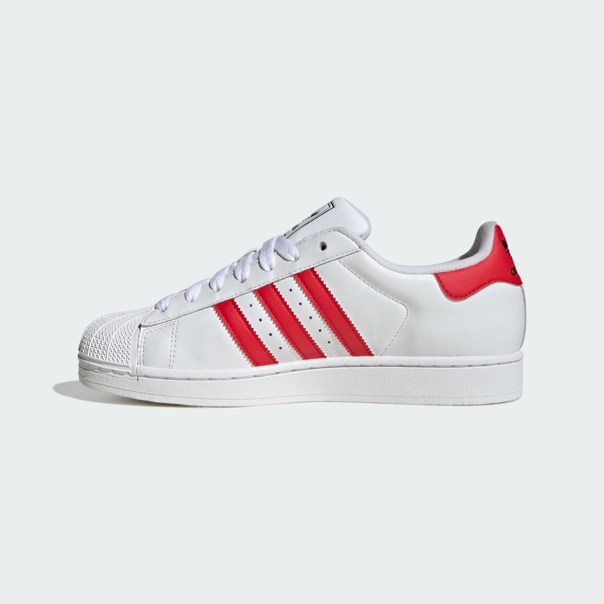 adidas Originals Superstar 2 Cloud White Better Scarlet