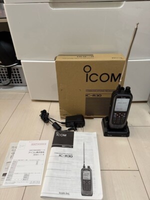 ICOM IC-R30 Handheld Scanner Radio Wide Band FM/AM/SSB/CW | eBay